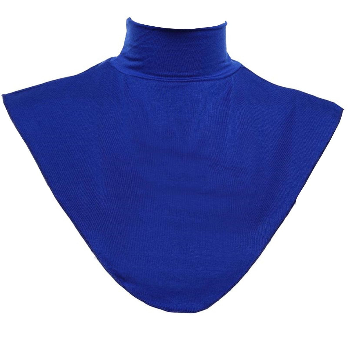 GladThink Women's Muslim Modal Fake Collar Hijab Extensions Neck Cover BLUE