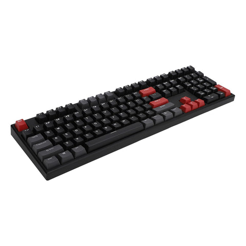 Wired Mechanical Keyboard Keypad RGB Red Switch Wired Gaming Keyboard for Mk108, Ergonomic Design RGB Gaming Keyboards