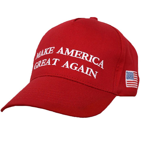 eBoutik - MAGA USA Make America Great Again Cap Hat President Donald Trump - Novelty American Hat for 4th July, Halloween, Birthday, US Election 2024, Cosplay, etc Red