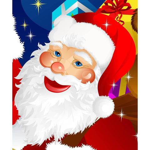 CVPuzzles Santa Claus Coming Down The Chimney 35 Piece Childrens Jigsaw Puzzle A Charming Holiday Scene for Kids, Educational Toy Large 12 x 18 Inch Puzzle for Family Fun and Christmas Cheer