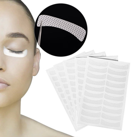 100 pcs eye pads for eyelash extensions, eyelash extensions eye pads, under eye lip patch pad non-woven eyes stains tinting makeup tool Cosmetic tool
