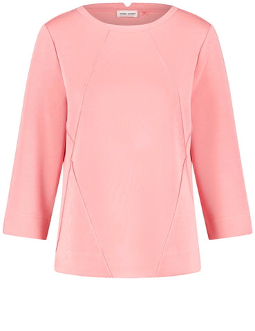 Gerry Weber Women's 370039-44020-60712 T-Shirt, Light Blush, 14