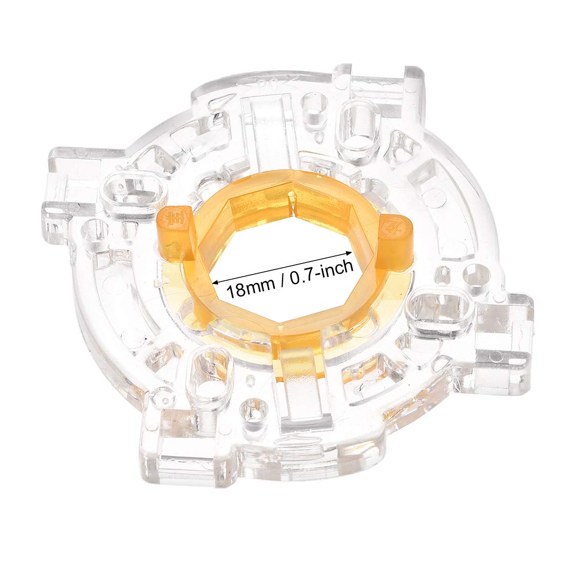 uxcell GT-Y Octagonal Restrictor Plate Gate Arcade Game Machine DIY Parts Replacement for JLF Joysticks 2Pcs
