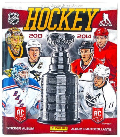 2013-2014 Panini Hockey Sticker Album Book