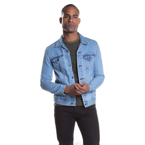 Levi's Men's Trucker Jacket (Also Available in Big & Tall), Light Stonewash, Large