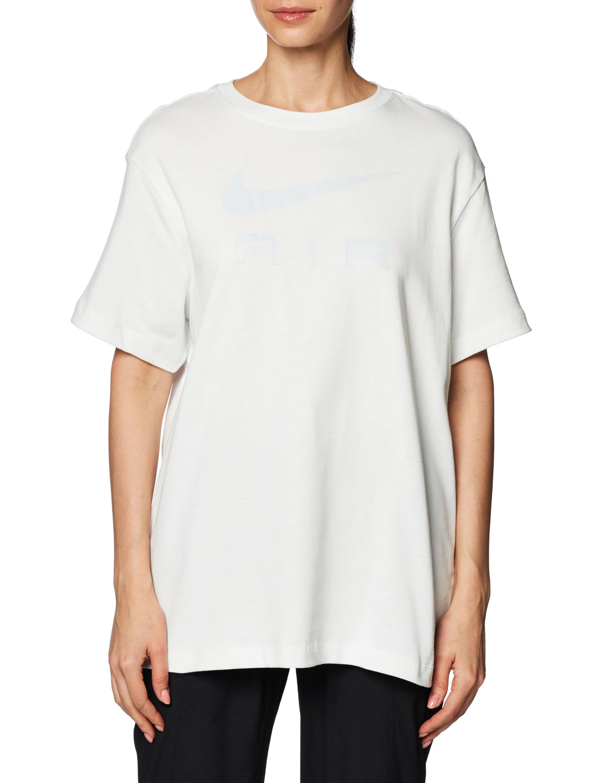 NIKE DX7918-121 W NSW TEE AIR BF T-shirt Women's SUMMIT WHITE Size M