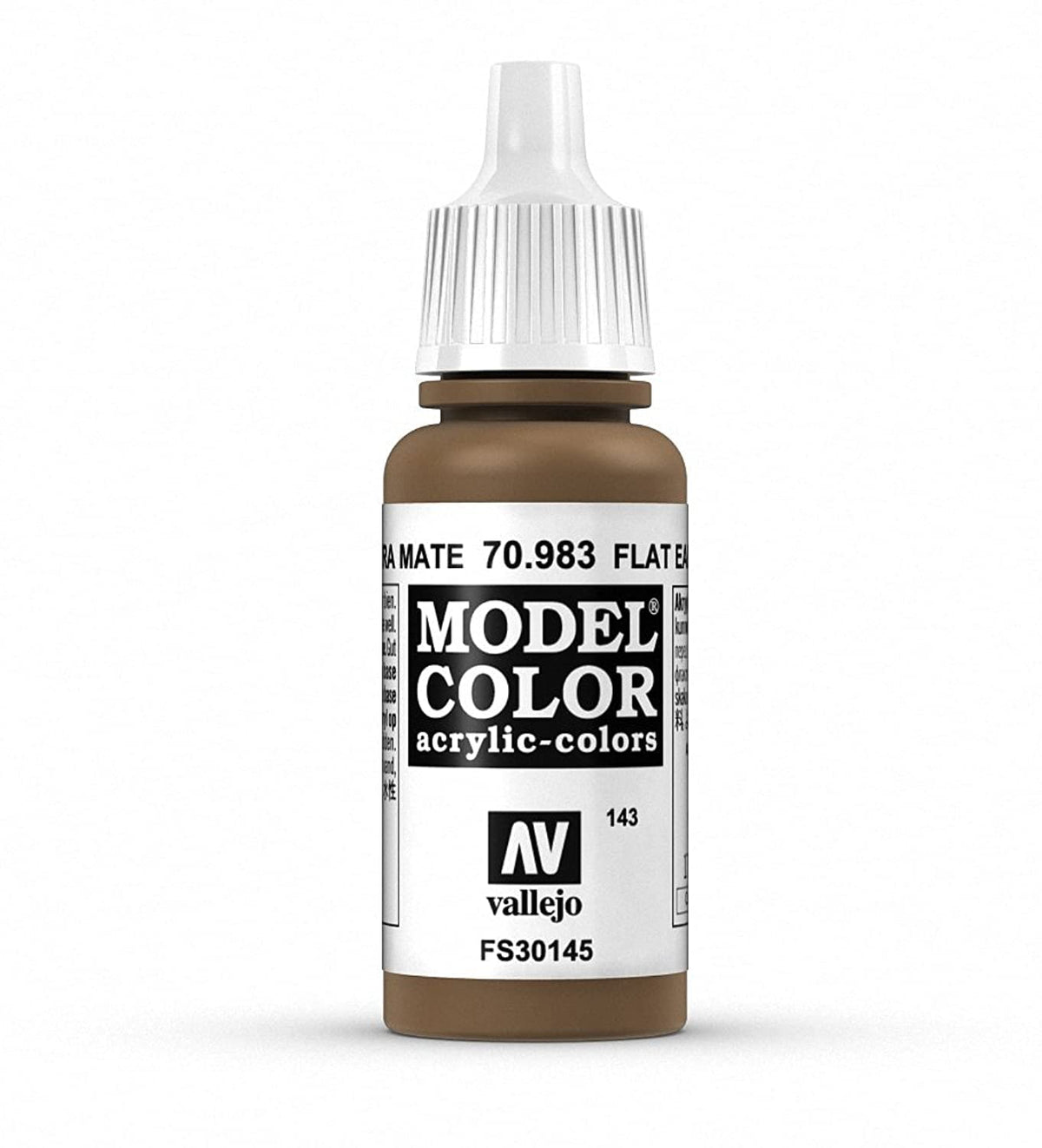 Vallejo Flat Earth Paint, 17ml