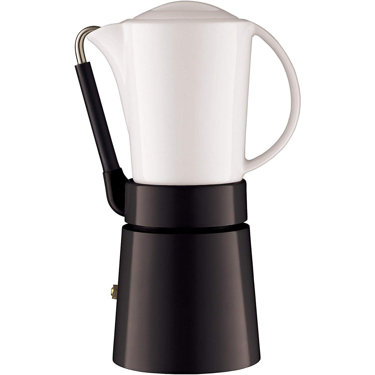 aerolatte CaffÃ© Porcellana / Stovetop Espresso Maker, 4-Cup / 250 ml, Black