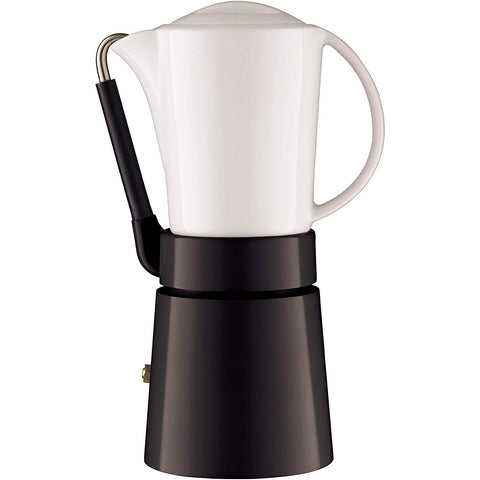 aerolatte CaffÃ© Porcellana / Stovetop Espresso Maker, 4-Cup / 250 ml, Black