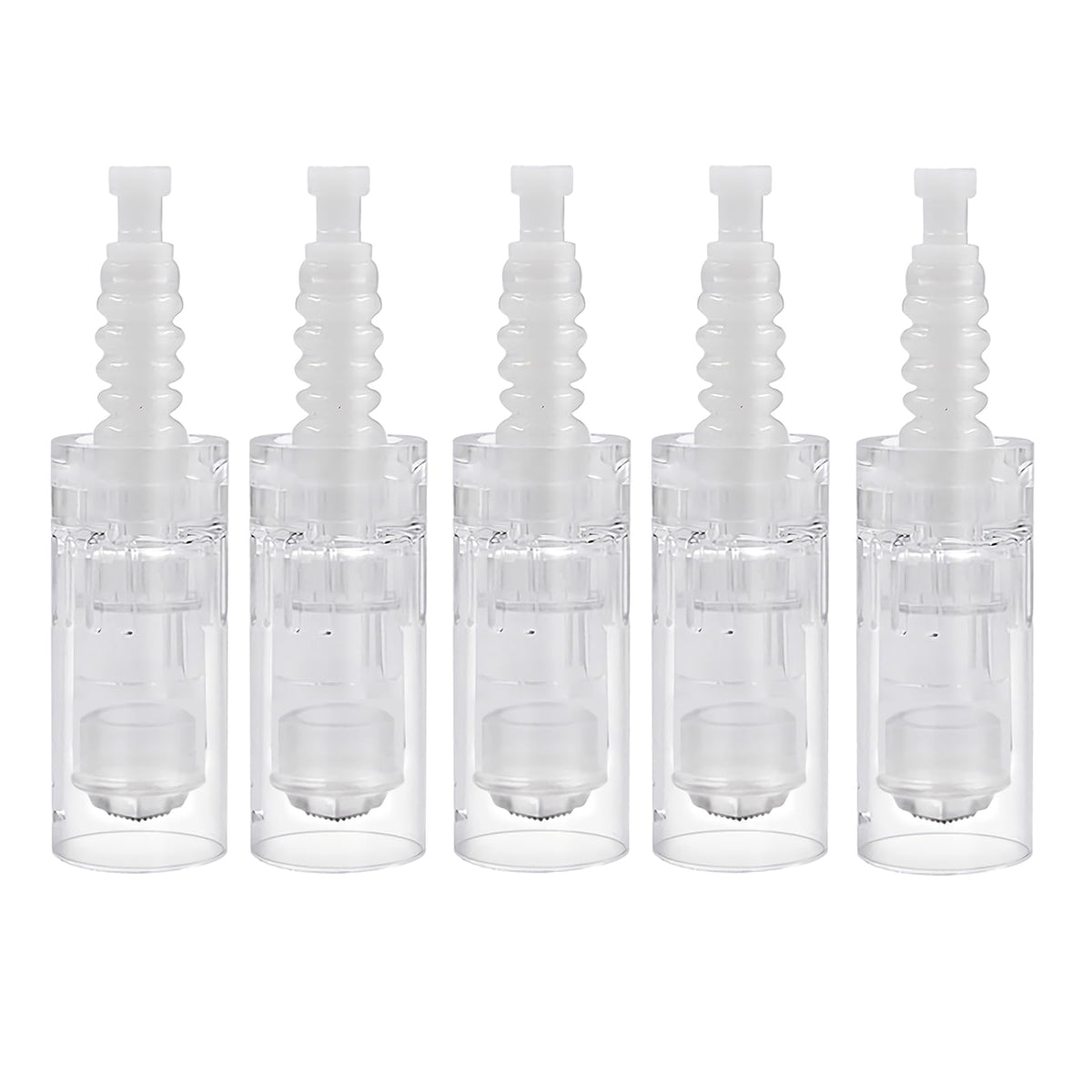 5Pcs Nano-3D Microneedling Pen Replacement Cartridges Needles for Dr.pen M7/M5/N2/E30 Microneedling Pen Models, Original Disposable Replacement Parts Micro Needling Cartridges Skin Care Accessories
