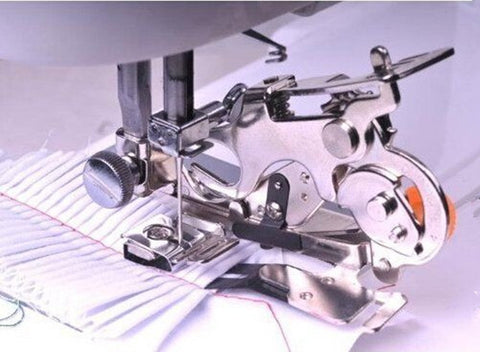 YEQIN (TM) Ruffler Foot for Singer Brother Juki Low Shank Sewing Machine #55705