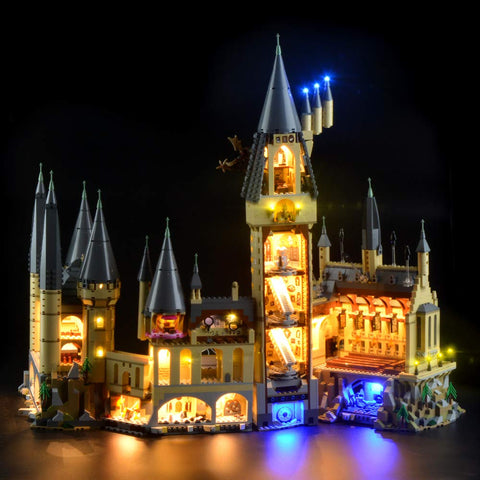 GEAMENT Version 2018 LED Light Kit Compatible with Hogwarts Castle - Lighting Set for 71043 Building Model (Model Set Not Included)