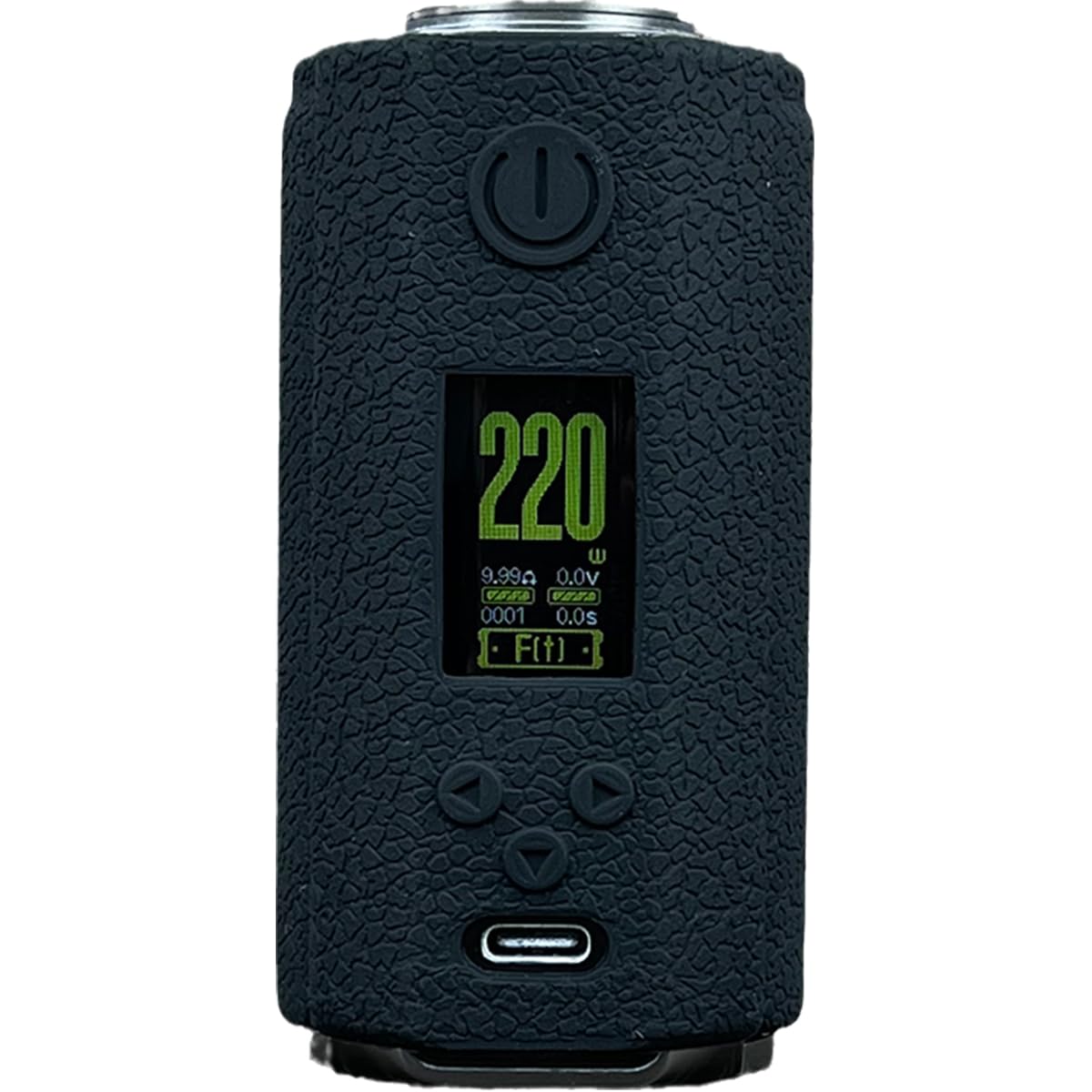 WratryParts Silicone Case Compatible with Vaporesso Target 200 Mod Kit | Protective, Durable Skin, Sleeve, Cover, Wrap, Gel, Case, shield (Black)