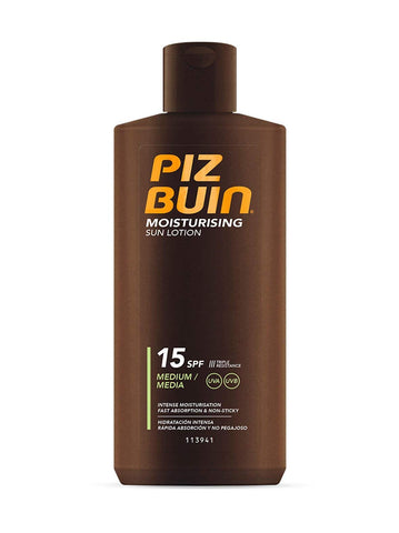 3 x Piz Buin Moisturising Sun Lotion SPF15-200ml