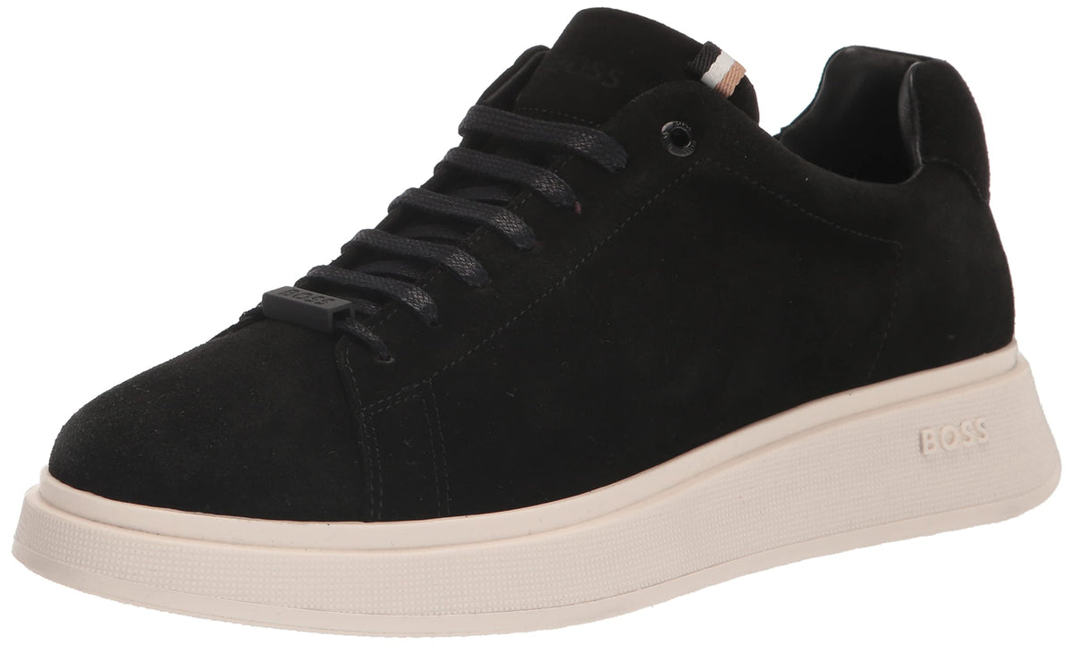 Suede Sneakers with Rubber Sole