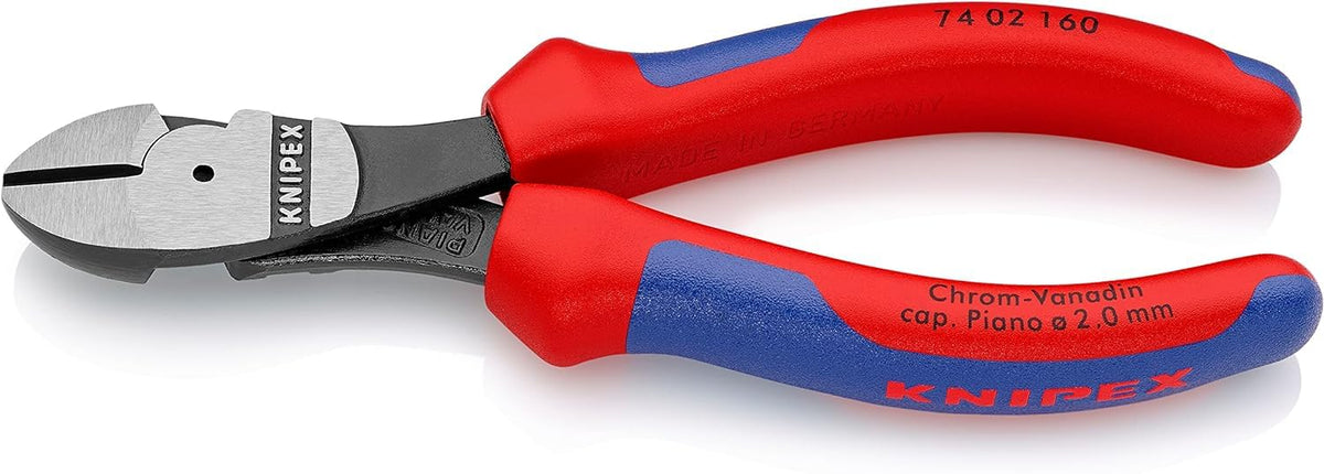 Knipex 74 02 160 High Leverage Diagonal Cutters 6,3" with soft handle