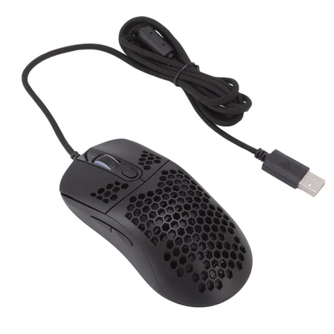 gernie RGB Mouse Wired Gaming Mouse RGB Mouse Wired Gaming Mouse Port Mouse Lightweight RGB Lighting Colorful Mouse for Iblancod Video Gaming (Black), gernied8anp2bimx-11