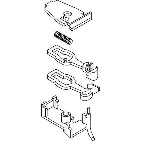 HOn3 Acetal Couplers, Rust (2pr)