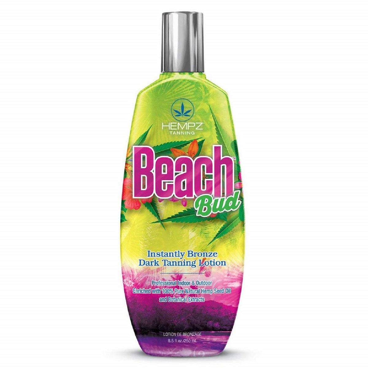 Hempz Beach Bud Instant Bronzer Tanning Lotion 8.5 oz