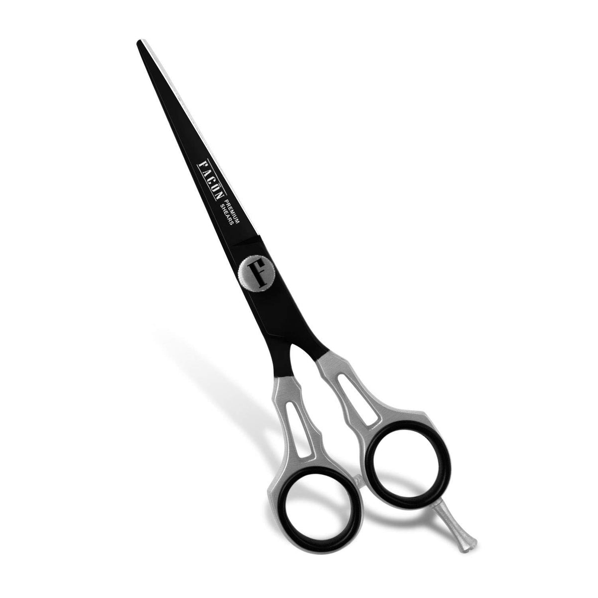 FacÃƒÂ³n Professional Razor Edge Barber Hair Cutting Scissors - Japanese Stainless Steel - 6.5" Length - Fine Adjustment Tension Screw - Salon Quality Premium Shears (The Alpha)