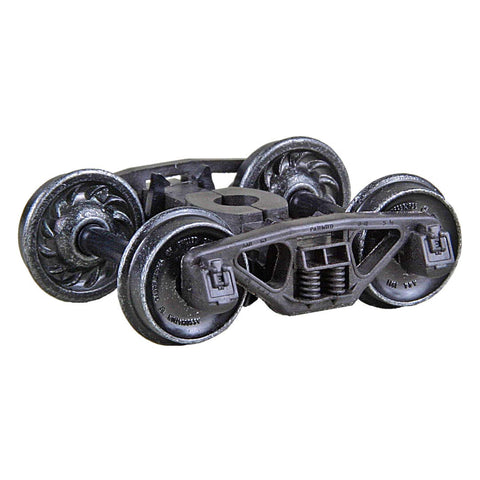 HO Bettendorf Truck, 33" C88 Ribbed Wheels (2)