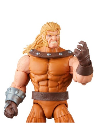 Marvel Legends Series Sabretooth, 6-Inch Scale Action Figure Toy, Premium Design, 1 Figure, 3 Accessories, and 1 Build-A-Figure Part