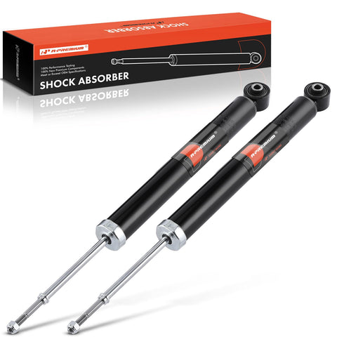 A-Premium Rear Pair (2) Shock Absorber Strut Assembly Compatible with Nissan Juke 2011-2017, AWD, Driver and Passenger Side