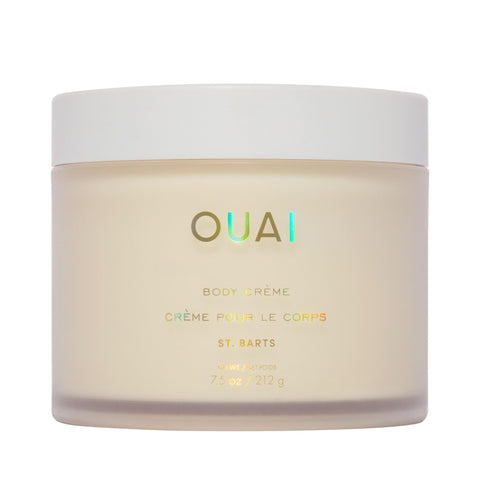 OUAI Body Cream, St. Barts - Hydrating Whipped Body Cream with CupuaÃƒÆ’Ã†â€™Ãƒâ€ Ã¢â‚¬â„¢ÃƒÆ’Ã¢â‚¬Å¡Ãƒâ€šÃ‚Â§u Butter, Coconut Oil and Squalane - Softens Skin and Delivers Healthy-Looking Glow - Sulfate-Free Skin Care - 7.5 Oz