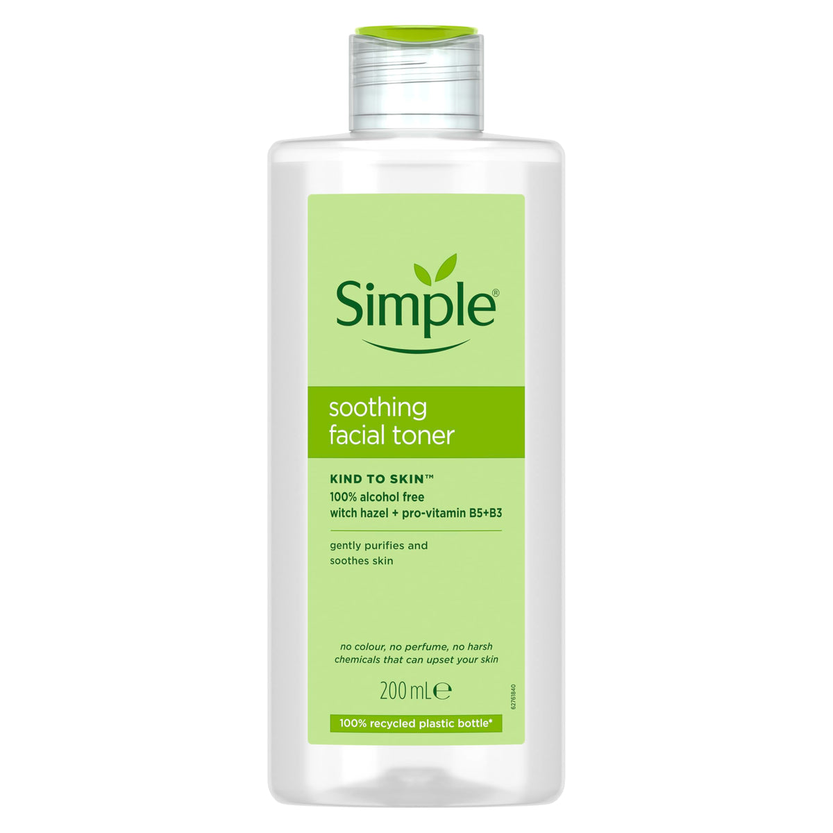 Simple Kind to Skin Soothing Facial Toner 100% Alcohol-Free from the UK's No. 1 Facial Skin Care Brand* 200 ml