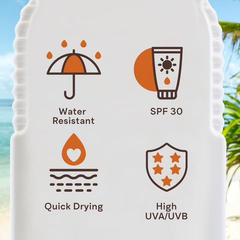 Malibu Sun Clear Hair and Scalp Protector Spray, SPF 50, Non-Greasy, Quick Drying, 50ml