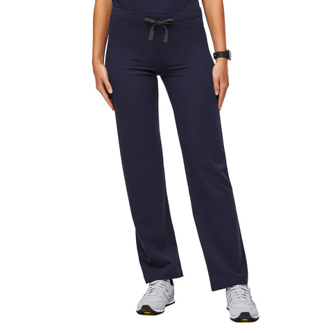 FIGS Livingston Basic Scrub Pants for Women - Navy, XX-Small-Petite