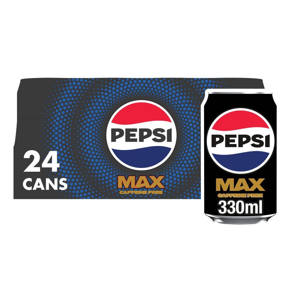 Pepsi Max 24pk x 330ml No Caffeine