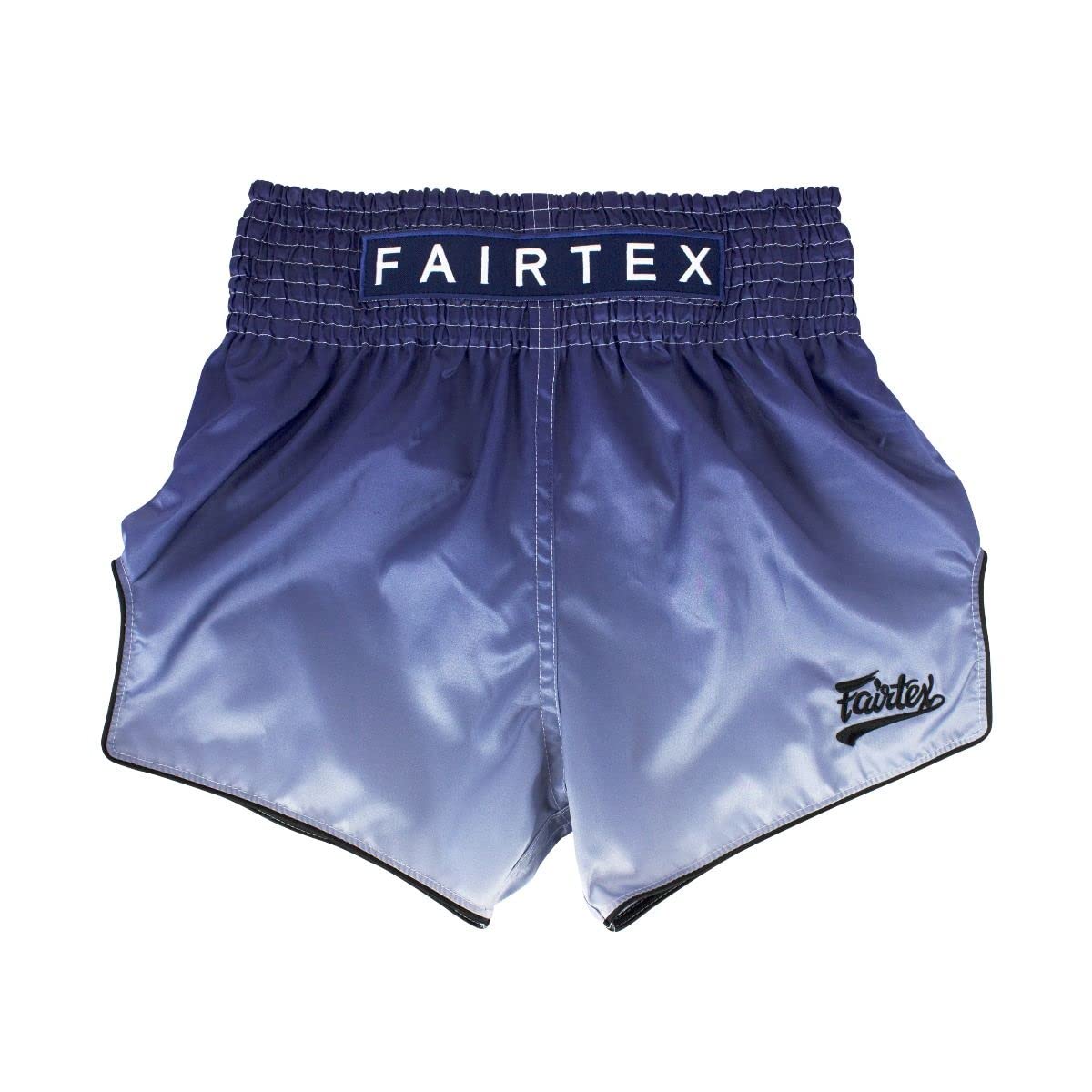 Fairtex Slim Cut Muay Thai Boxing Shorts - BS1905 (Blue Fade, Medium)