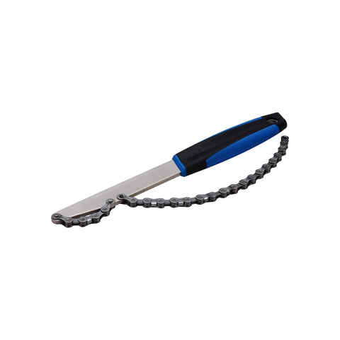 BBB Cycling Chain Whip Bike Cassette Removal Tool I Sprocket Remover I Rear Cassette Removal Tool 7, 8, 9, 10, 11-Speed TurnTable BTL-11, schwarz-silber