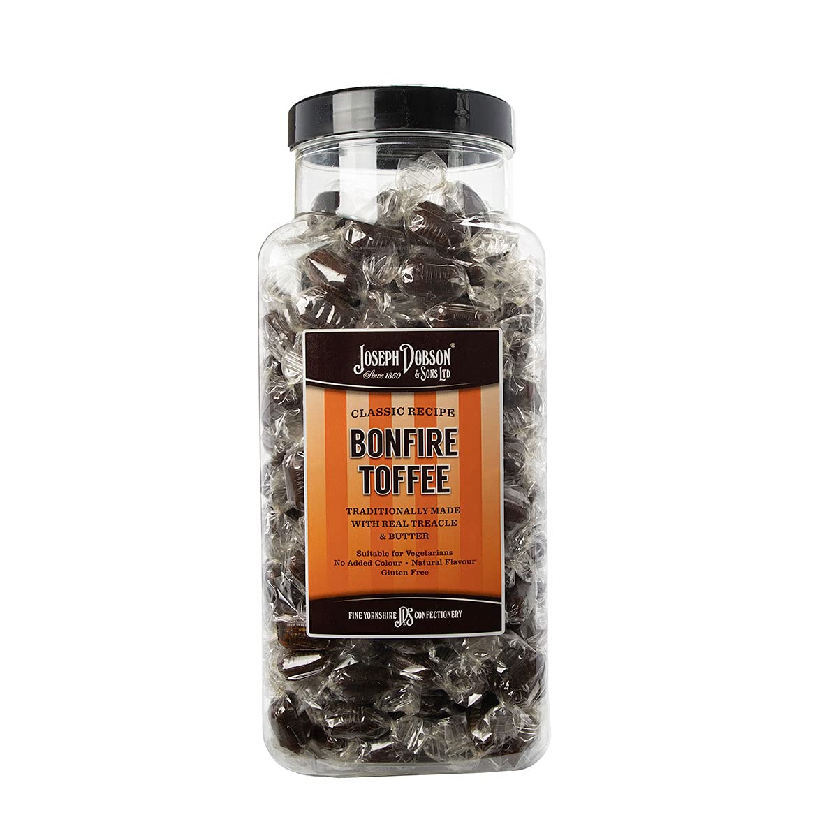 Joseph Dobson & Sons Ltd Bonfire Toffee, 2.268kg Jar