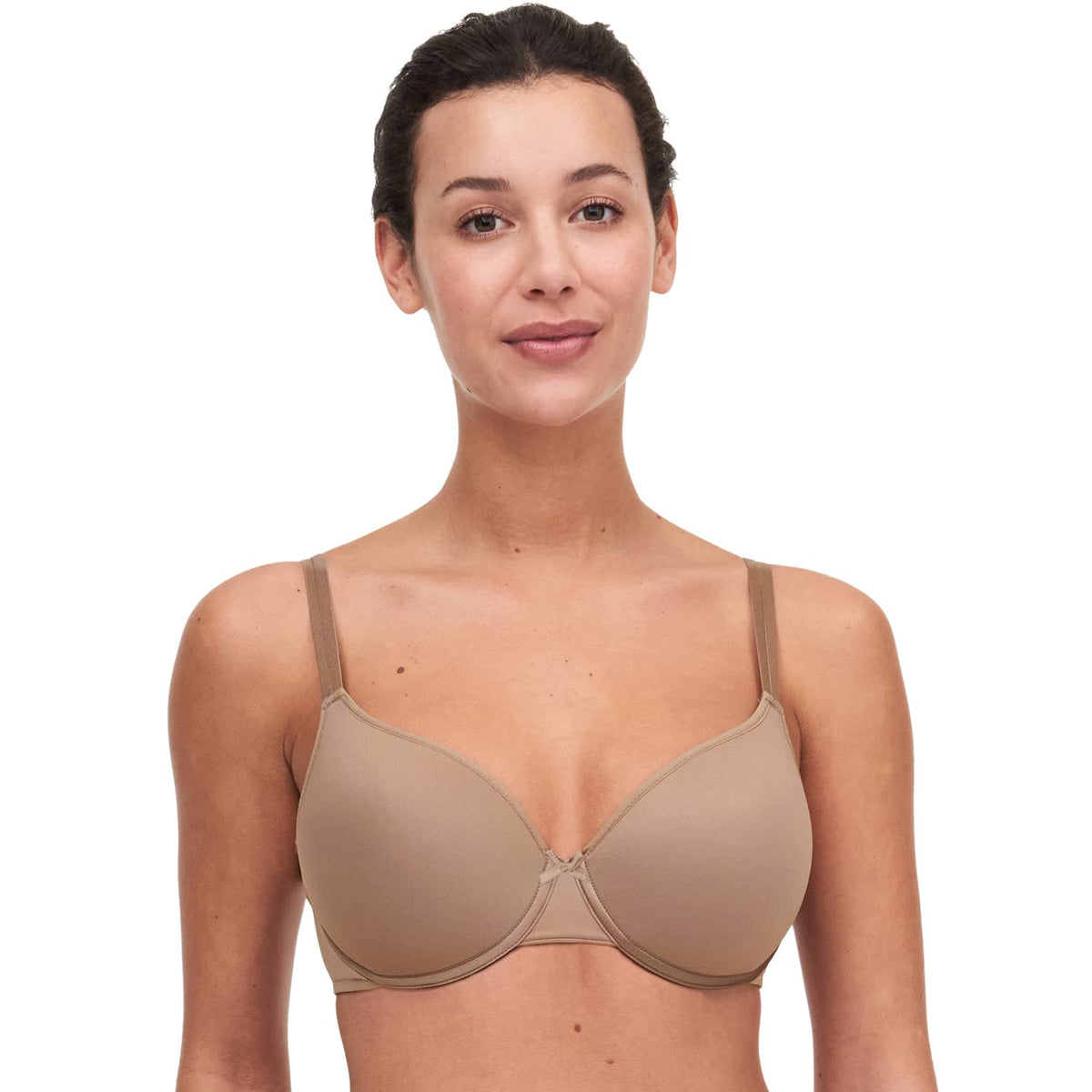 Chantelle Women's Basic Invisible Smooth T-Shirt Bra , Hazelnut , 36D