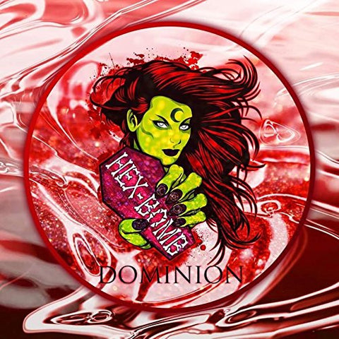 Dominion Luxury Metallic Dragons Blood BATHBOMB HEXBOMB BAtHBOMB Goth Gothic Bomb
