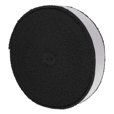 10m Anti Slip Thick Roll Towel Grip Tape for Tennis Squash Badminton Racquet Racket Over Grips Replacement - Black, S