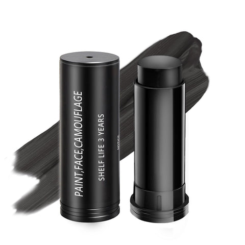 Eye Black Stick for Sports,QIUFSSE Professional Softball Baseball Football Eye Black Stick,Black Makeup Stick for Face and Body Painting Halloween Makeup