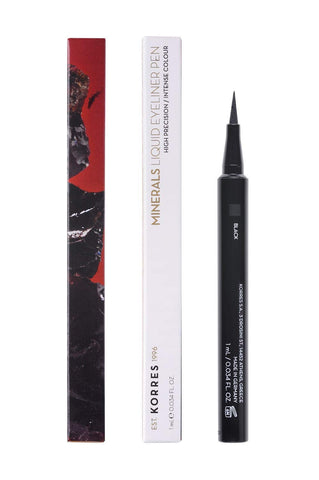 Korres Minerals Liquid Eyeliner 01 Black 1 ml