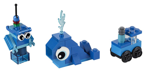 LEGO Classic Creative Blue Bricks 11006 KidsÃƒÆ’Ã‚Â¢ÃƒÂ¢Ã¢â‚¬Å¡Ã‚Â¬ÃƒÂ¢Ã¢â‚¬Å¾Ã‚Â¢ Building Toy Starter Set with Blue Bricks to Inspire Imaginative Play (52 Pieces)