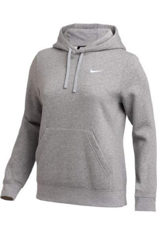 Nike Womens Pullover Fleece Hoodie (Grey, XXL)