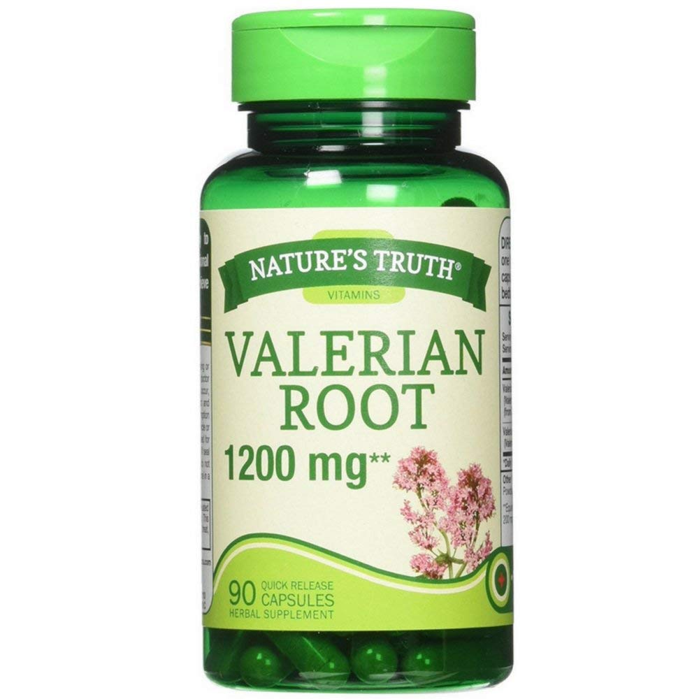 Nature's Truth Valerian Root 1200 mg Supplement 90 ea ( Pack of 3)