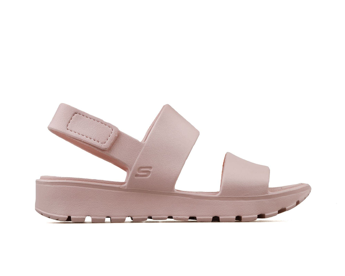 Skechers womens Foamies Footsteps-Breezy Feels Sandal, Blush, 7