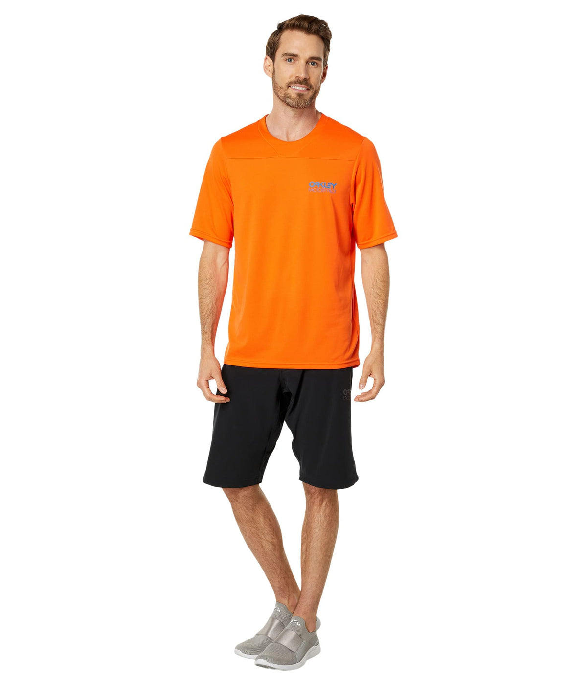 Oakley Unisex's Factory Pilot Lite MTB Jersey Ii Mountain Bike, Scarlet Ibis, Large