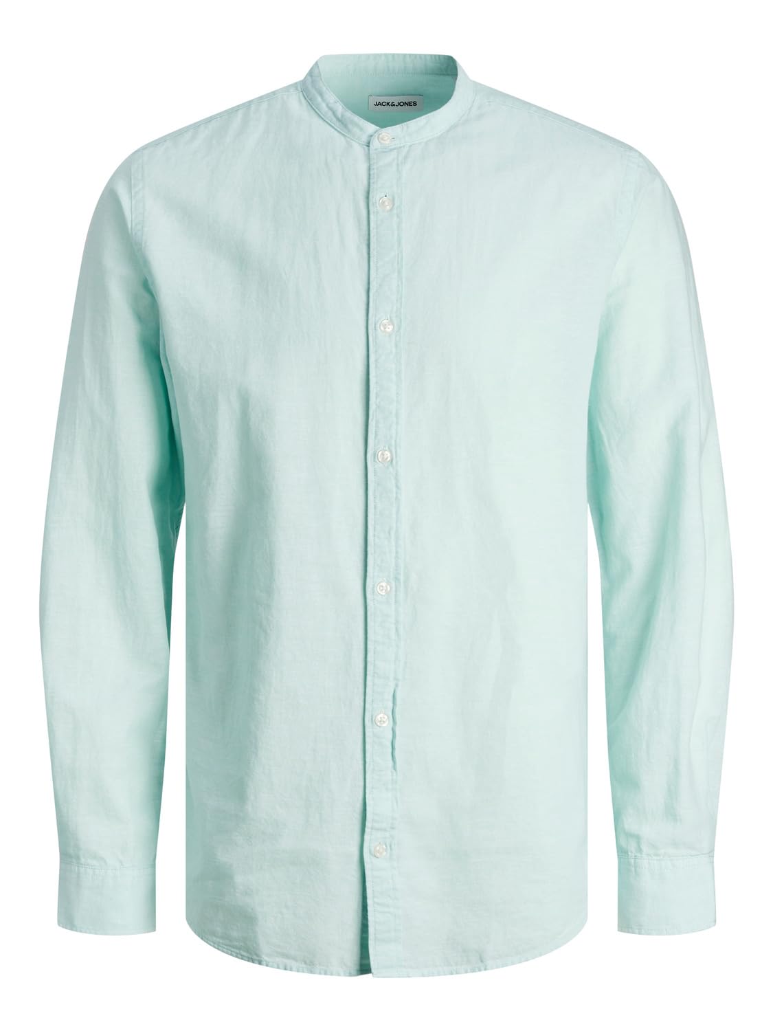 JACK & JONES Men's Jjelinen Ls Sn Band Shirt Pants, Soothing Sea, L