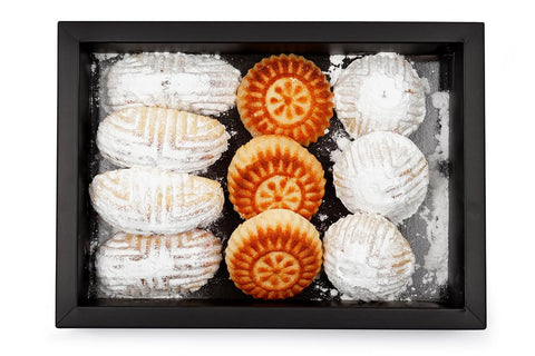 Mix Maamoul (575g) - Assorted Middle Eastern Cookies | Soft, Flaky Pastry Filled with Nuts and Dates | Authentic Handcrafted Treats | Perfect for Gifting, Celebrations, and Everyday Enjoyment!