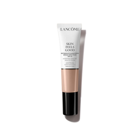 LancÃƒÆ’Ã†â€™Ãƒâ€ Ã¢â‚¬â„¢ÃƒÆ’Ã¢â‚¬Å¡Ãƒâ€šÃ‚Â´me Skin Feels Good Hydrating Tinted Moisturizer with SPF 23 - Oil-Free & Lightweight Foundation - Sheer Coverage with Healthy Glow Finish - 02C Natural Blond