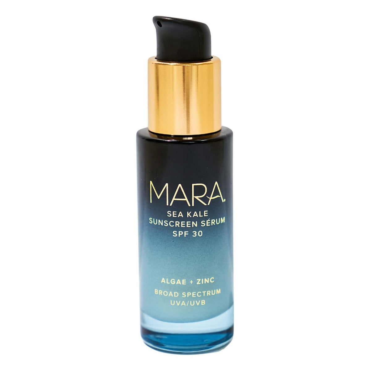 MARA - Natural Algae + Zinc Sea Kale Sunscreen Serum SPF 30 | Clean, Non-Toxic, Plant-Based Skin Care (1 oz | 30 ml)