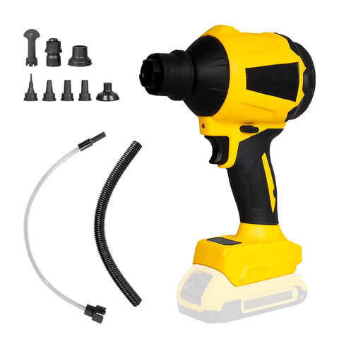 Cordless Dust Blower for Dewalt 18V / 20V Battery, Compressed Air Duster 1000w 0-40000RPM Handheld Blower Sawdust Blower Jet Dry Blower Air Blower for Car and Home(NO Battery)